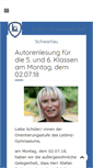 Mobile Screenshot of leibnizgymnasium.de