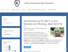 Tablet Screenshot of leibnizgymnasium.de